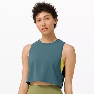 Muscle love crop tank Lululemon